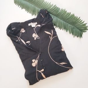 NEW Billabong Floral Tie Knot Long Sleeve
